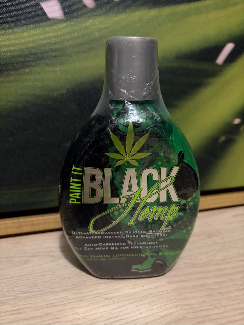 Paint It BLACK Hemp Tanning Lotion